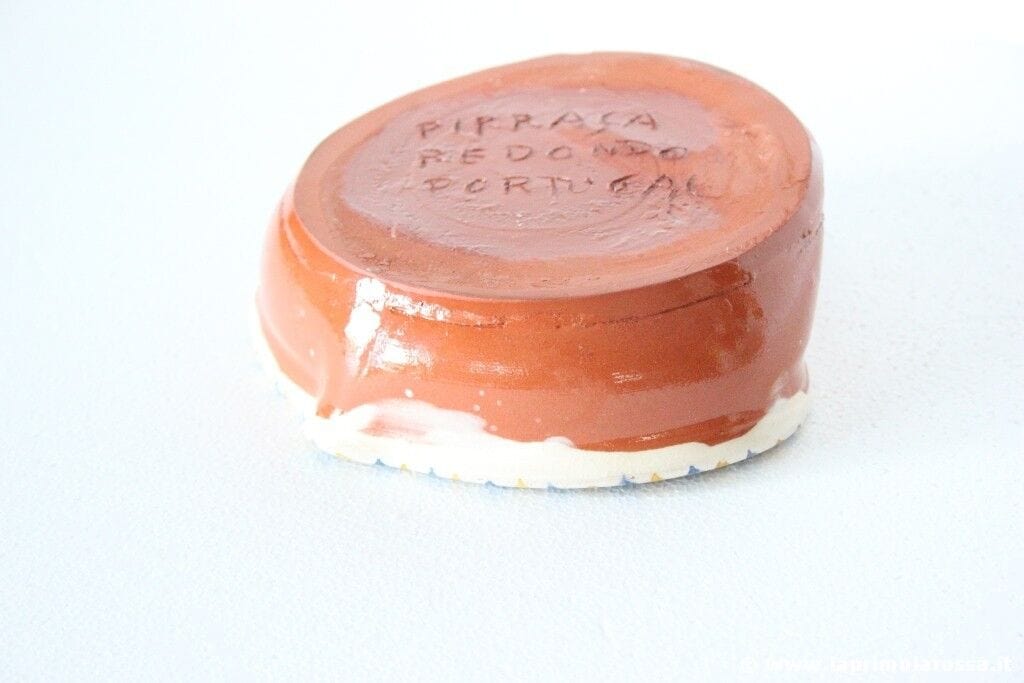 CIOTOLA VINTAGE IN TERRACOTTA PER OLIVE DIPINTA A MANO PIRRAGA REDONDO PORTUGAL Ceramiche e Porcellane