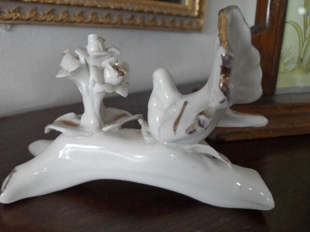 COLOMBA VINTAGE IN PORCELLANA / BOMBONIERA D'EPOCA Ceramiche e Porcellane