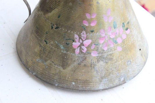 CONCONE DECORATIVO VINTAGE IN OTTONE H 12 cm Ottone