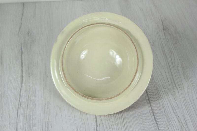 Coperchio antico in ceramica per zuppiera Deruta vintage ricambio da collezione Ceramiche e Porcellane