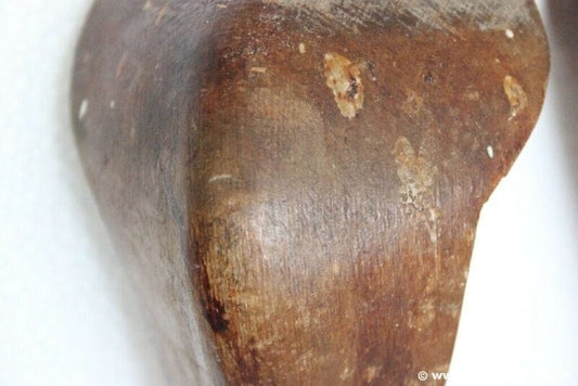 COPPIA DI PIEDI ANTICHI IN LEGNO X MOBILE - GAMBA VINTAGE WOODEN FORNITURE FEET Restauro