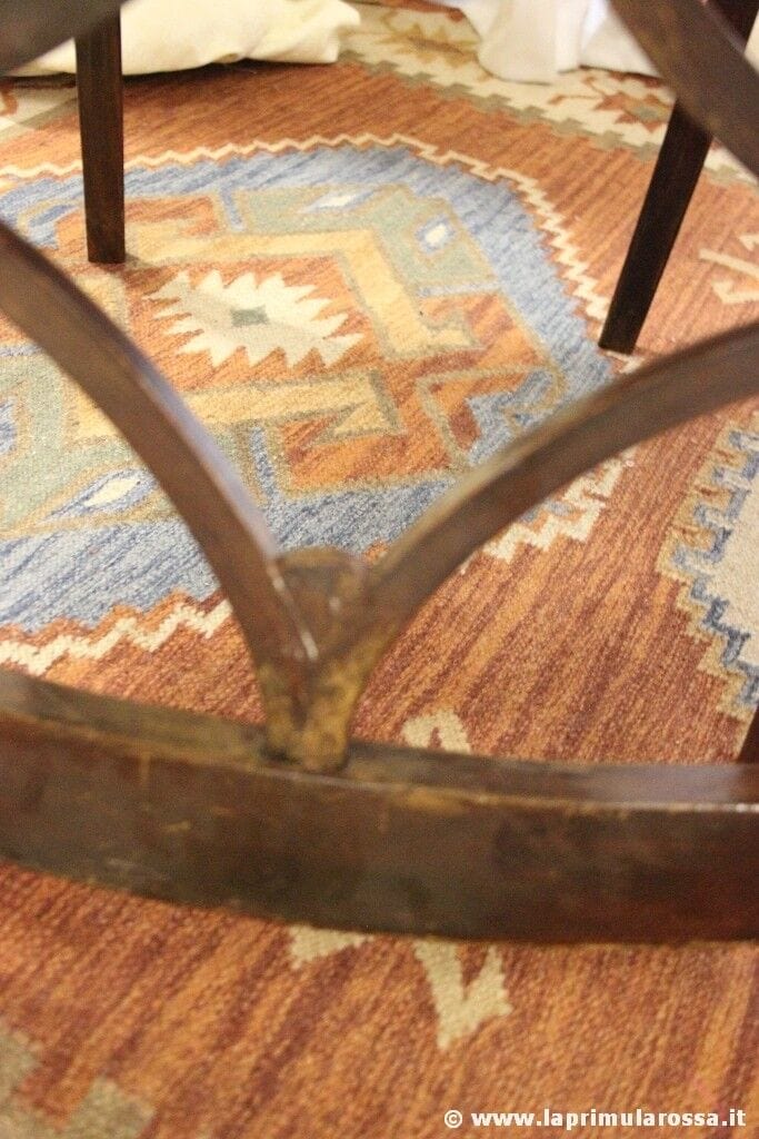 COPPIA DI SEDIE D'EPOCA PER STUDIO - SEDIA ANTICA IN LEGNO SEDUTA ECOPELLE Arredamento