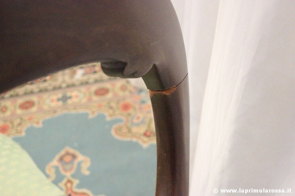 COPPIA DI SEDIE VINTAGE INGLESI STILE OTTOCENTO IN LEGNO VICTORIAN STYLE CHAIRS Arredamento