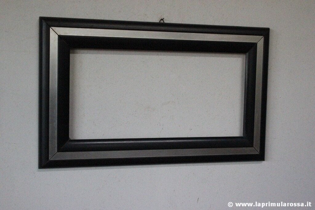 CORNICE D'EPOCA IN LEGNO DA PARETE cm 46x28 PER STAMPA O OLIO Complementi d'arredo