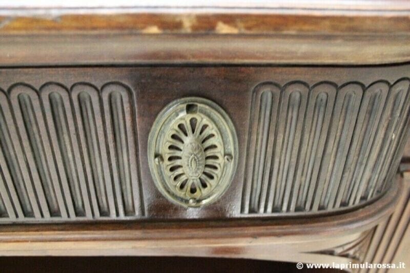 CREDENZA ANTICA INGLESE mt 2,77 BUFFET D'EPOCA SERVANTE - ANTIQUE SIDEBOARD Arredamento