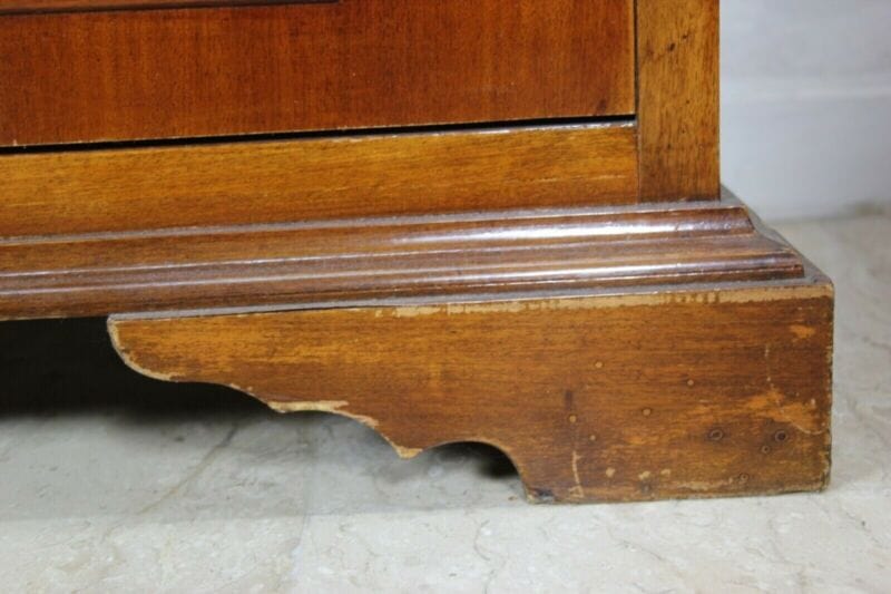 Credenza servante antica vintage anni 50 d'epoca in legno mobile da ufficio Arredamento