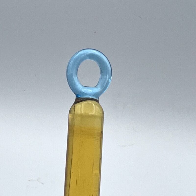 Crocifisso in vetro di murano da parete Croce stilizzata vintage da muro design Oggetti sacri - rosari