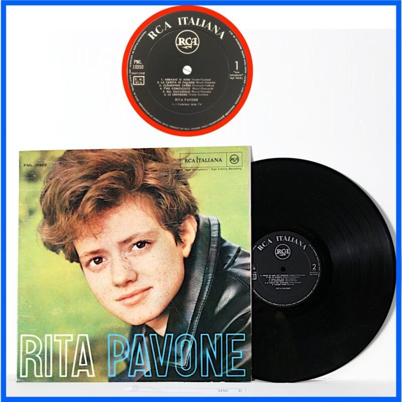Disco in vinile 33 giri lp di RITA PAVONE 1963 PML 1035 musica Vintage – La  Primula Rossa Antiquariato