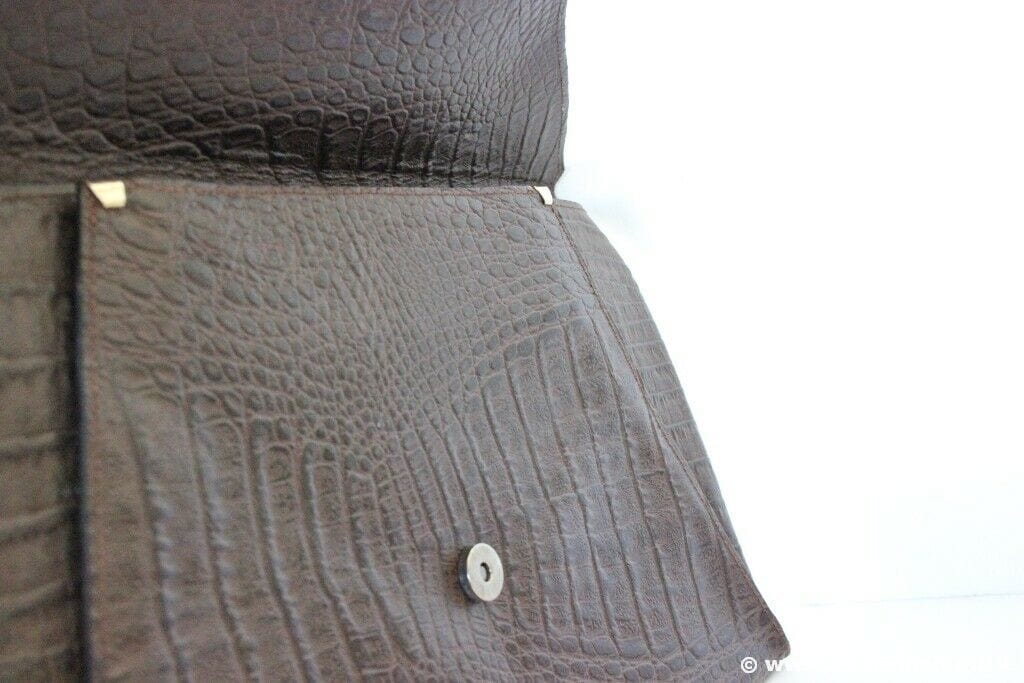 FENDI ROMA 1925 BORSA VINTAGE IN PELLE MARRONE REAL LEATHER WOMAN HAND BAG ITALY Borse Scialli & Foulard