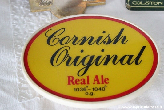 FIVE VINTAGE CLIPS PUMP SMILES TIGER OLD BAILY BITTER CORNISH DISTINTIVI PUB Birra & dintorni