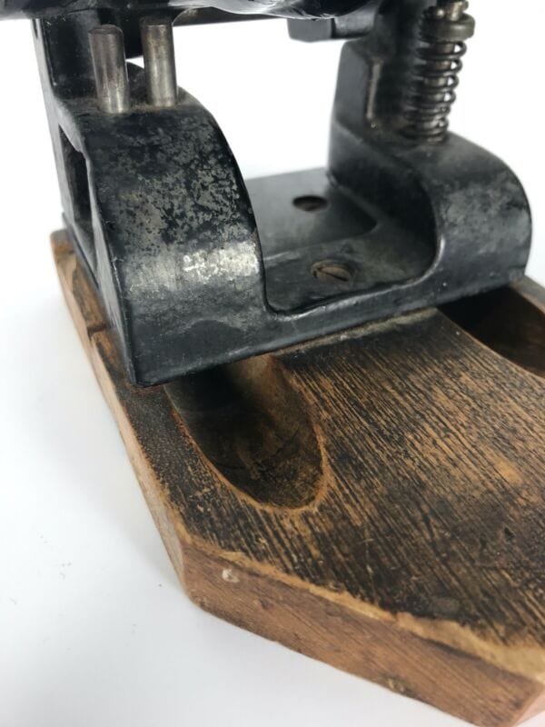 Foratrice carta perforatrice antica regolabile a due fori da scrivania tavolo Attrezzi e Strumenti