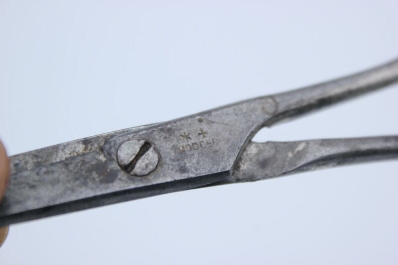 Forbici antiche da collezione inglesi in sheffield Joseph Rodgers & Sons cucito Attrezzi e Strumenti