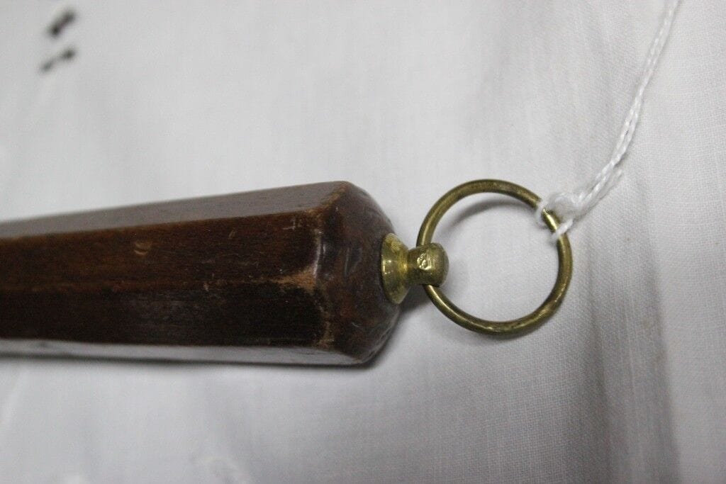 FORCHETTA ANTICA IN OTTONE PER BRUSCHETTA L. cm 58 - VINTAGE TOASTING FORK Ottone