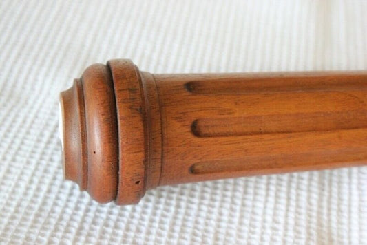 GAMBA D'EPOCA X MOBILE IN LEGNO MASSELLO CM 36 - VECCHIA COLONNINA X RESTAURO Restauro