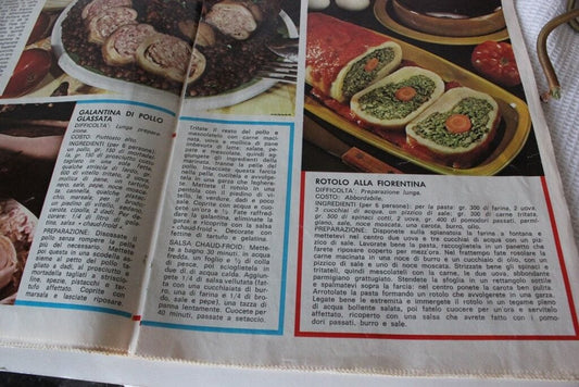I SEGRETI DELLA CUCINA SEMPLICE RIVISTA INTIMITA' ANNO 1979 I ROTOLI n.23 Libri