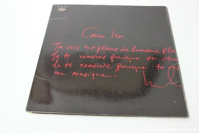 IVA ZANICCHI LP 1° ORIGINALE 1970 CARO THEODORAKIS.... IVA - VINILE VINTAGE Dischi in Vinile