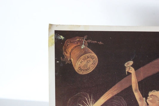 LA COMETE - HENRION (G) 1910 CHAMPAGNE DE VENOGE CARTOLINA VINTAGE ED. CARTEXPO Pubblicità vintage