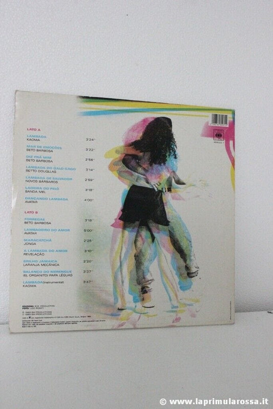 LAMBADA VARIOUS LP VINILE VINTAGE ANNO 1989 CBS 466023 1 Dischi in Vinile