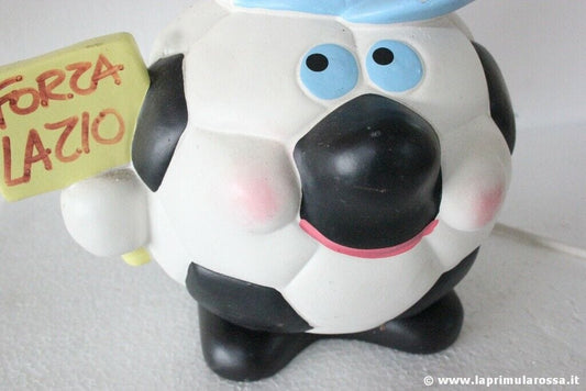 LAMPADA CON PALLONE COLORI FORZA LAZIO - LUME VINTAGE ABAT JOUR X CAMERETTA Lampade Appliques
