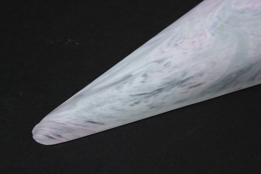 LAMPADA DA PARETE APPLIQUE IN VETRO DI MURANO DI MODERNARIATO A CONO SATINATO Lampade Appliques