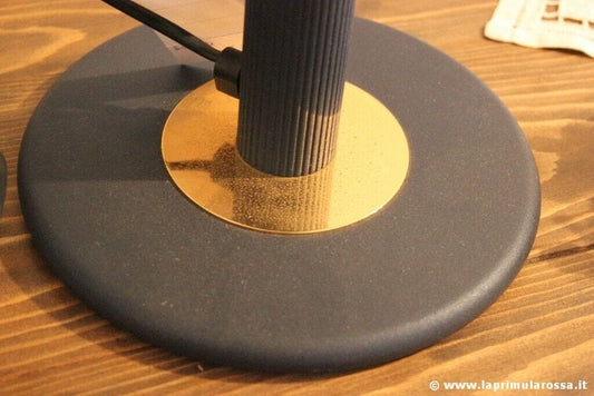 LAMPADA DA TAVOLO ANNI '90 CAPPELLO IN VETRO A CUPOLA - VINTAGE ITALIAN LAMP Lampade Appliques