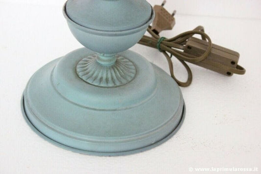 LAMPADA DA TAVOLO VINTAGE LUME ANNI '90 h 46 cm ITALIAN MURANO TABLE LAMP Lampade Appliques