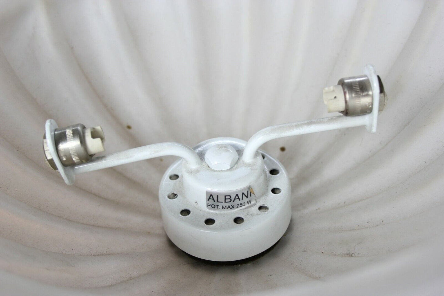 LAMPADA DA TERRA ALBANI LIGHTING h cm 183 PIANTANA VINTAGE LUME MADE IN ITALY Lampade Appliques