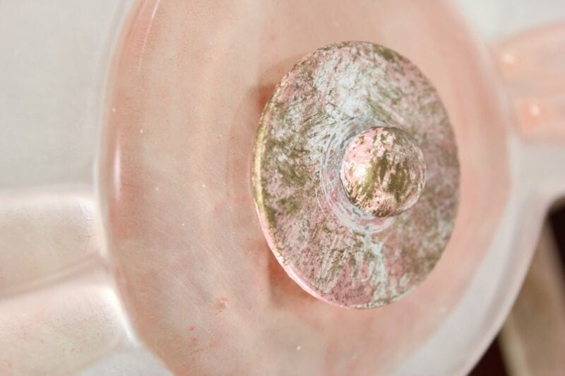 Lampada da terra piantana in ferro dipinta arte fiorentina vetro murano lume Lampade Appliques