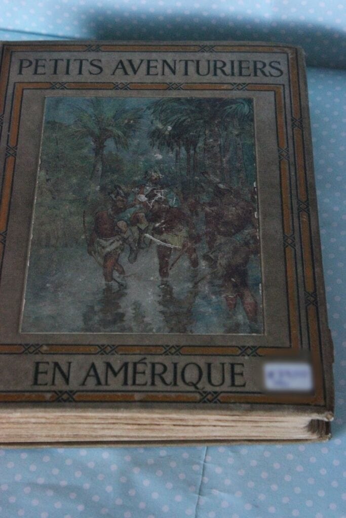 LE PETITS AVENTURIERS EN AMERIQUE VECCHIO LIBRO CHARLES DE LAPRE' ANNO 1911 Libri