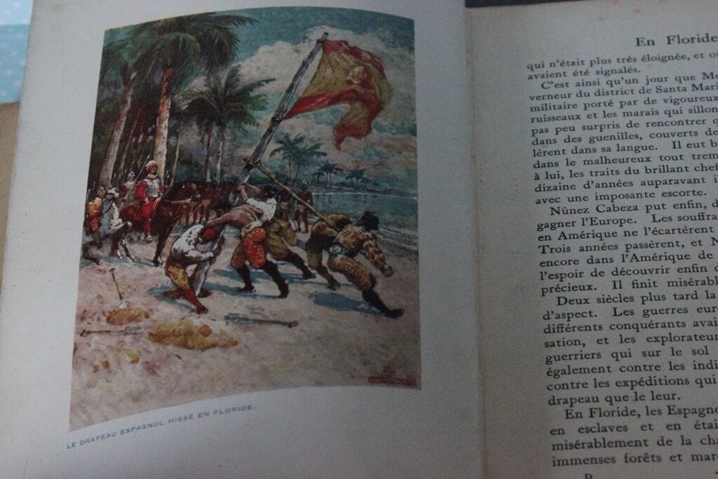 LE PETITS AVENTURIERS EN AMERIQUE VECCHIO LIBRO CHARLES DE LAPRE' ANNO 1911 Libri