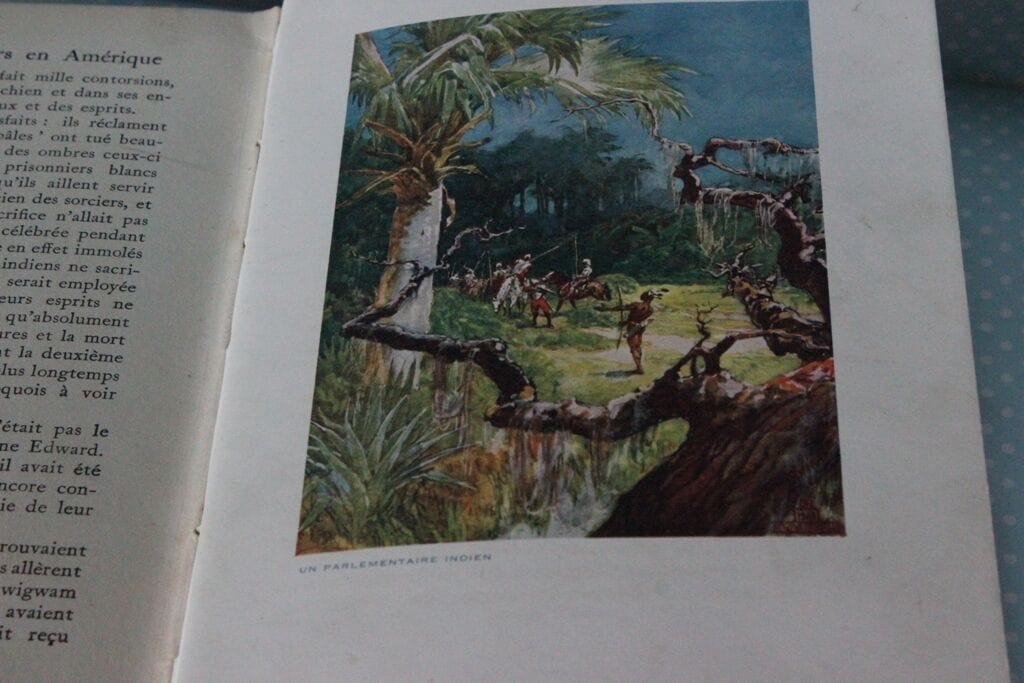 LE PETITS AVENTURIERS EN AMERIQUE VECCHIO LIBRO CHARLES DE LAPRE' ANNO 1911 Libri