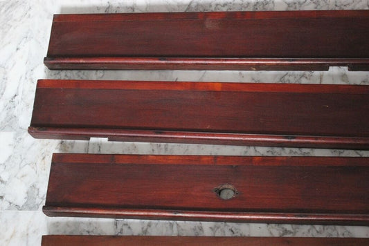 LEGNO ANTICO X TAVOLO DA PRANZO INGLESE / LEGNO DI RECUPERO PER RESTAURO MOBILI Restauro