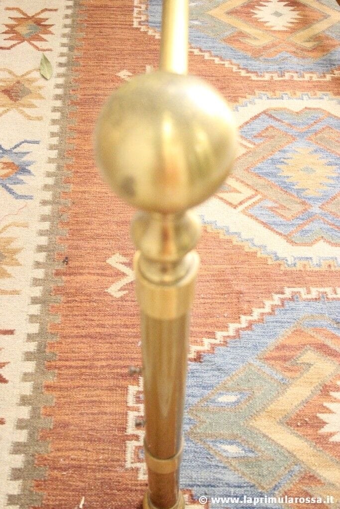 LETTO MATRIMONIALE VINTAGE IN OTTONE RIVA DI CANTU - TESTATA E PEDIERA 2 PIAZZE Arredamento