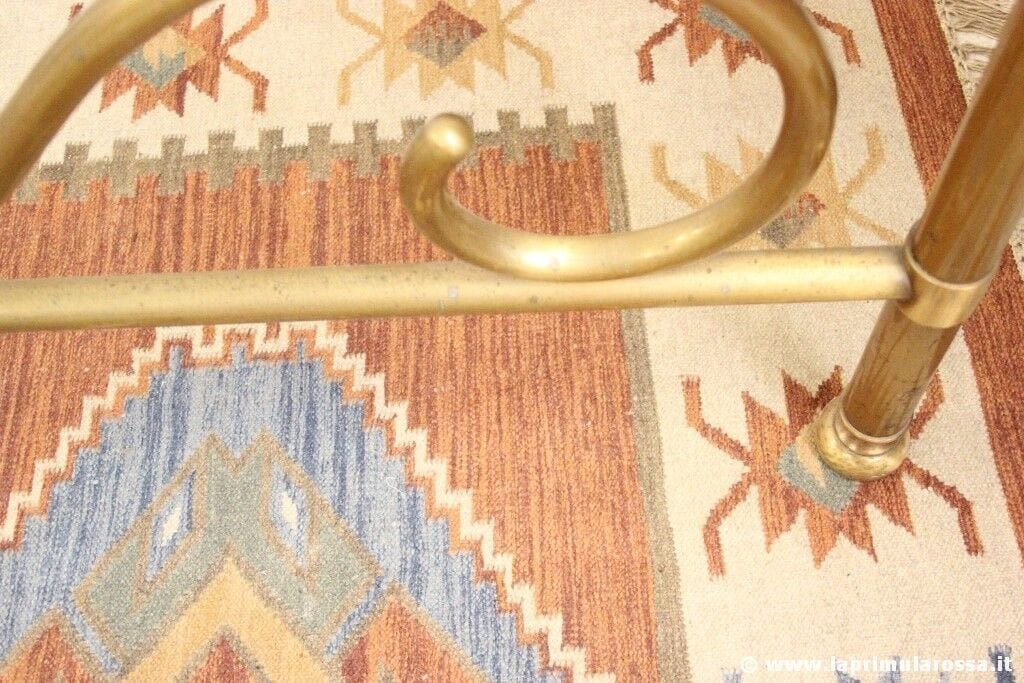 LETTO MATRIMONIALE VINTAGE IN OTTONE RIVA DI CANTU - TESTATA E PEDIERA 2 PIAZZE Arredamento