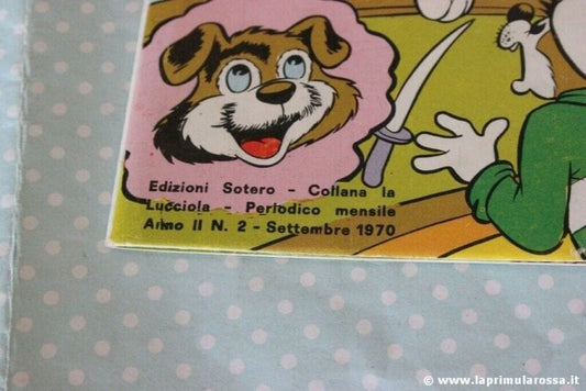 LIBRO SAMMY COLLANA n.2 EDIZIONI SOTERO SETTEMBRE 1970 COLLANA LA LUCCIOLA Libri