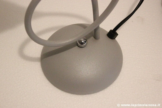 LUMETTO VINTAGE IN VETRO MURANO - ABAT JOUR - ITALIAN TABLE LAMP STILNOVO STYLE Lampade Appliques