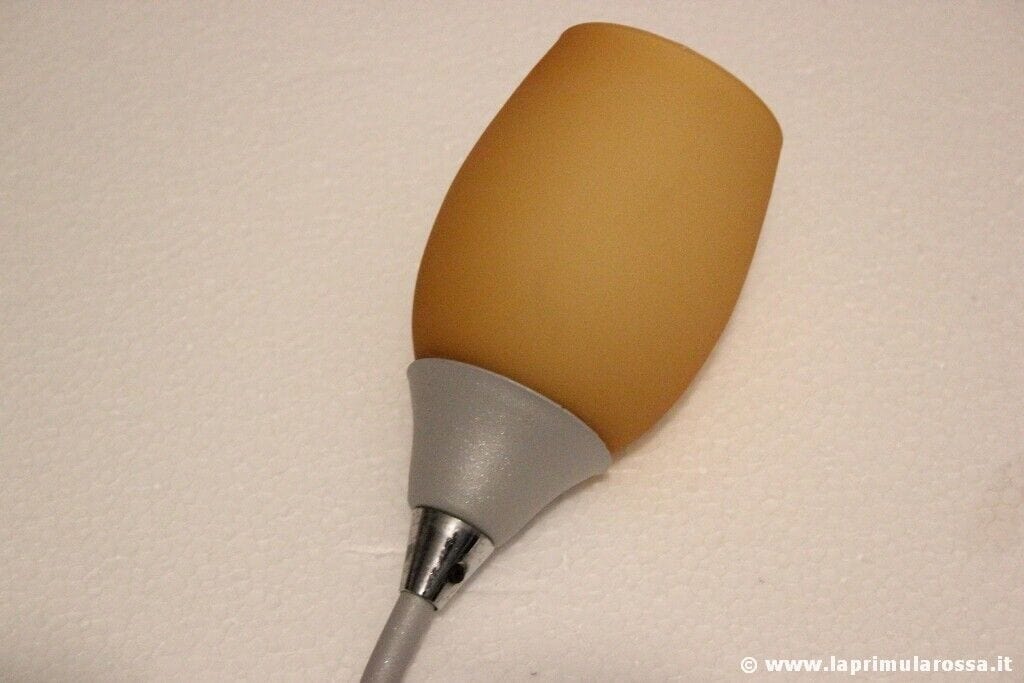 LUMETTO VINTAGE IN VETRO MURANO - ABAT JOUR - ITALIAN TABLE LAMP STILNOVO STYLE Lampade Appliques