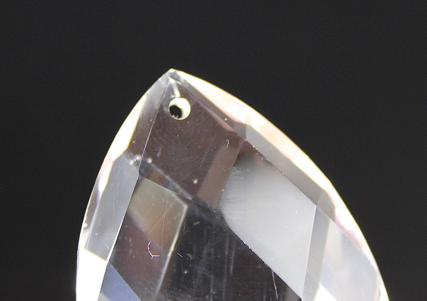 Mandorla di cristallo goccia pendente per lampadario ricambio pendaglio in vetro Lampade Appliques