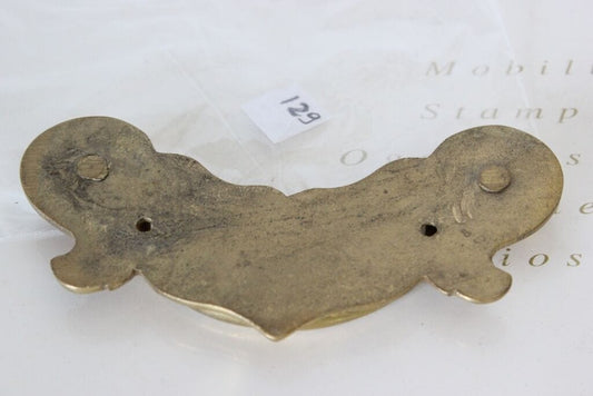 MANIGLIA VINTAGE IN OTTONE MASSICCIO / ACCESSORI PER RESTAURO Restauro