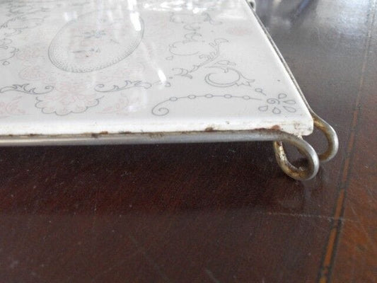 MATTONELLA SOTTOPENTOLA D'EPOCA MARCA CERIM SPA BOLOGNA \ PIASTRELLA MORDANO Ceramiche e Porcellane