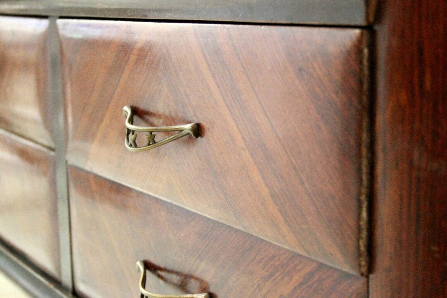 MOBILE BUFFET ANNI 50 IN LEGNO BAR CREDENZA LISSONE VINTAGE ITALIAN BAR DESIGN Arredamento