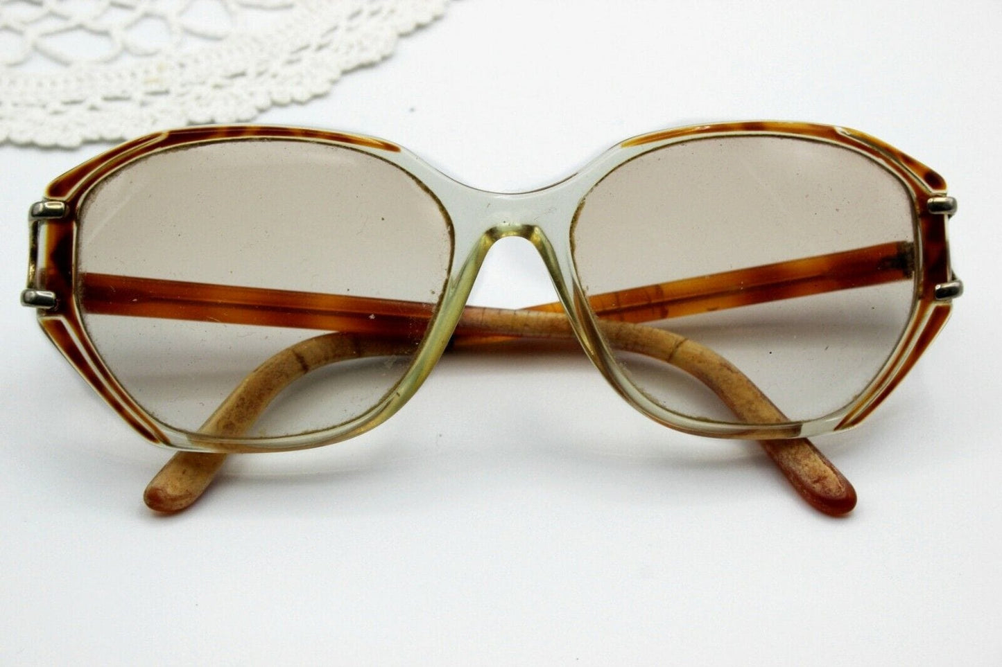 Occhiali vintage anni 80 per donna da vista astuccio Ugo Boss ladies eyeglasses Lenti-Cannocchiali-Occhiali