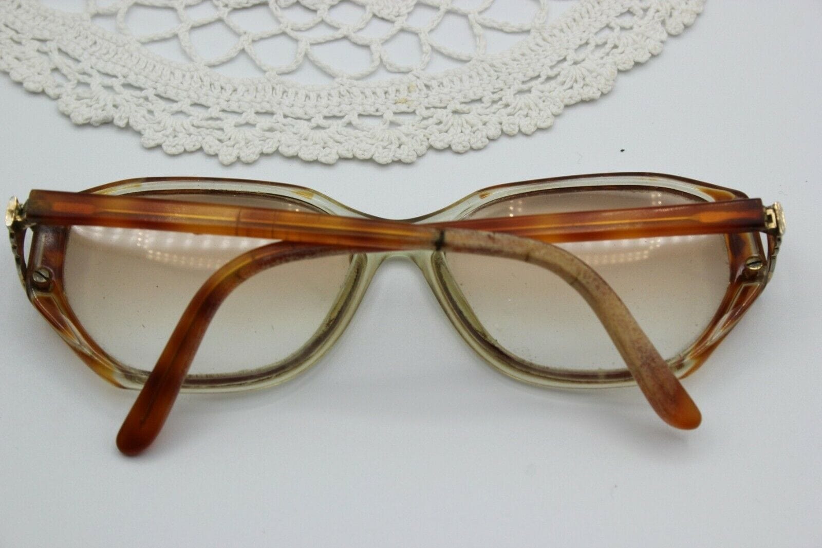 Occhiali vintage anni 80 per donna da vista astuccio Ugo Boss ladies eyeglasses Lenti-Cannocchiali-Occhiali