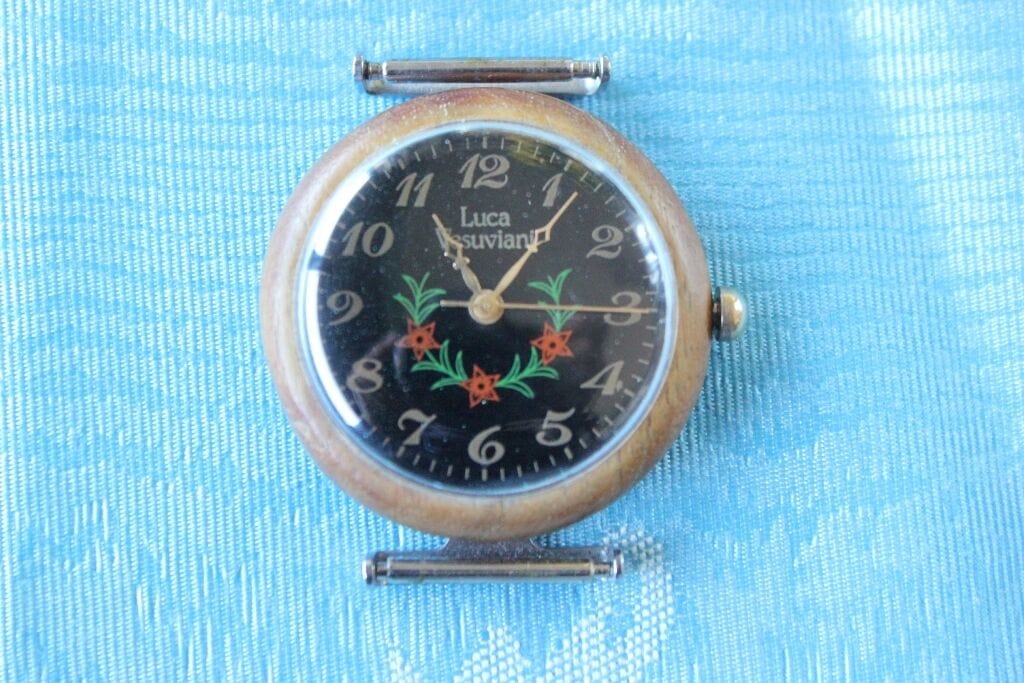 OROLOGIO DA POLSO VINTAGE DA DONNA LUCA VESUVIANI ITALIAN LADIES WATCH Orologi, Accessori & Ricambi
