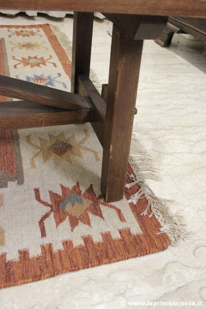 PANCA RUSTICA D'EPOCA IN LEGNO MASSELLO L.mt.2 VINTAGE WOODEN BENCH Arredamento