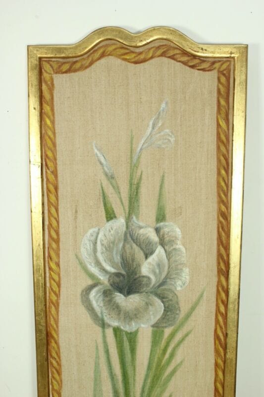 Pannello da parete arazzo antico decorativo succo d'erba liberty dipinto su tela Quadri