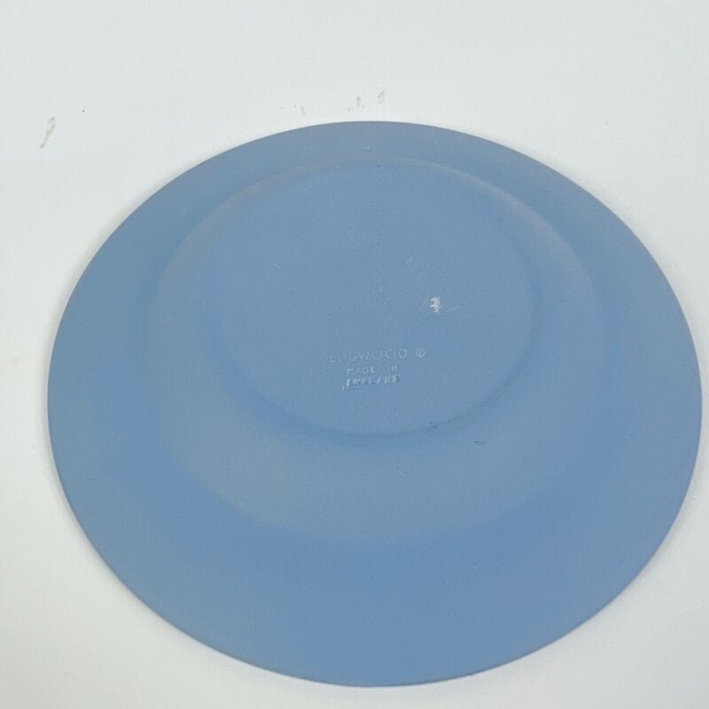 Piattino in porcellana Inglese Wedgwood Celeste Azzurro Vintage Città di Londra Ceramiche e Porcellane