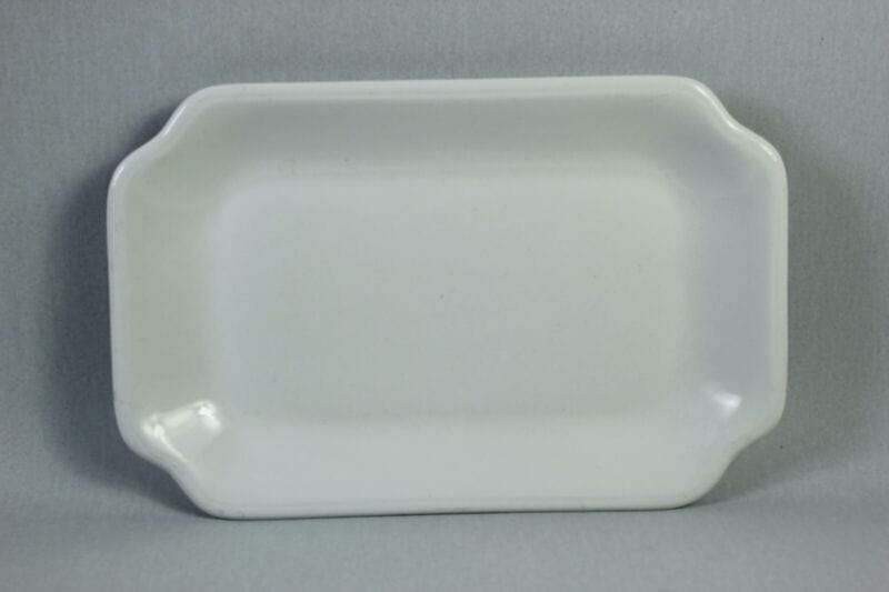 Piatto antico Richard Ginori in ceramica bianca vecchio vassoio portata anni 50 Ceramiche e Porcellane