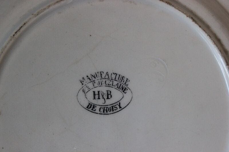 PIATTO COMMEMORATIVO D'EPOCA IN CERAMICA EVENTO STORICO- VINTAGE FRENCH PLATE Ceramiche e Porcellane