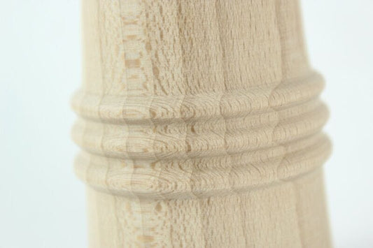 Piedi gambe in legno a spillo per restauro pouf sgabello mobili antichi anni 50 Restauro